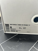 Load image into Gallery viewer, NEW Nike Stash x Air Force 1 High White Size 8 AO9296-100 2017 Men’s