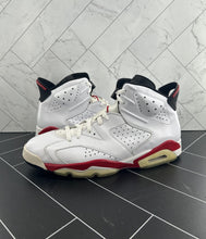 Load image into Gallery viewer, Nike Air Jordan 6 Retro Bulls Size 13 384664-102 2010 Men’s White Black Red