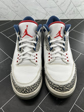 Load image into Gallery viewer, Nike Air Jordan 3 Retro OG Mid True Blue Size 9.5 854262-106 2016