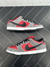 Load image into Gallery viewer, NEW Nike Supreme x Dunk Premium SB Low Red Cement Size 10.5 313160-600 2012