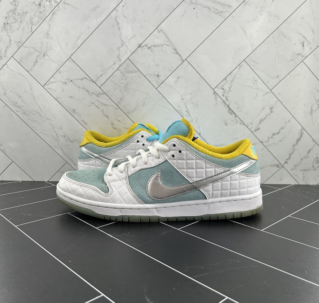 Nike FTC x Dunk SB Low Lagoon Pulse DH7687-400 Size 10