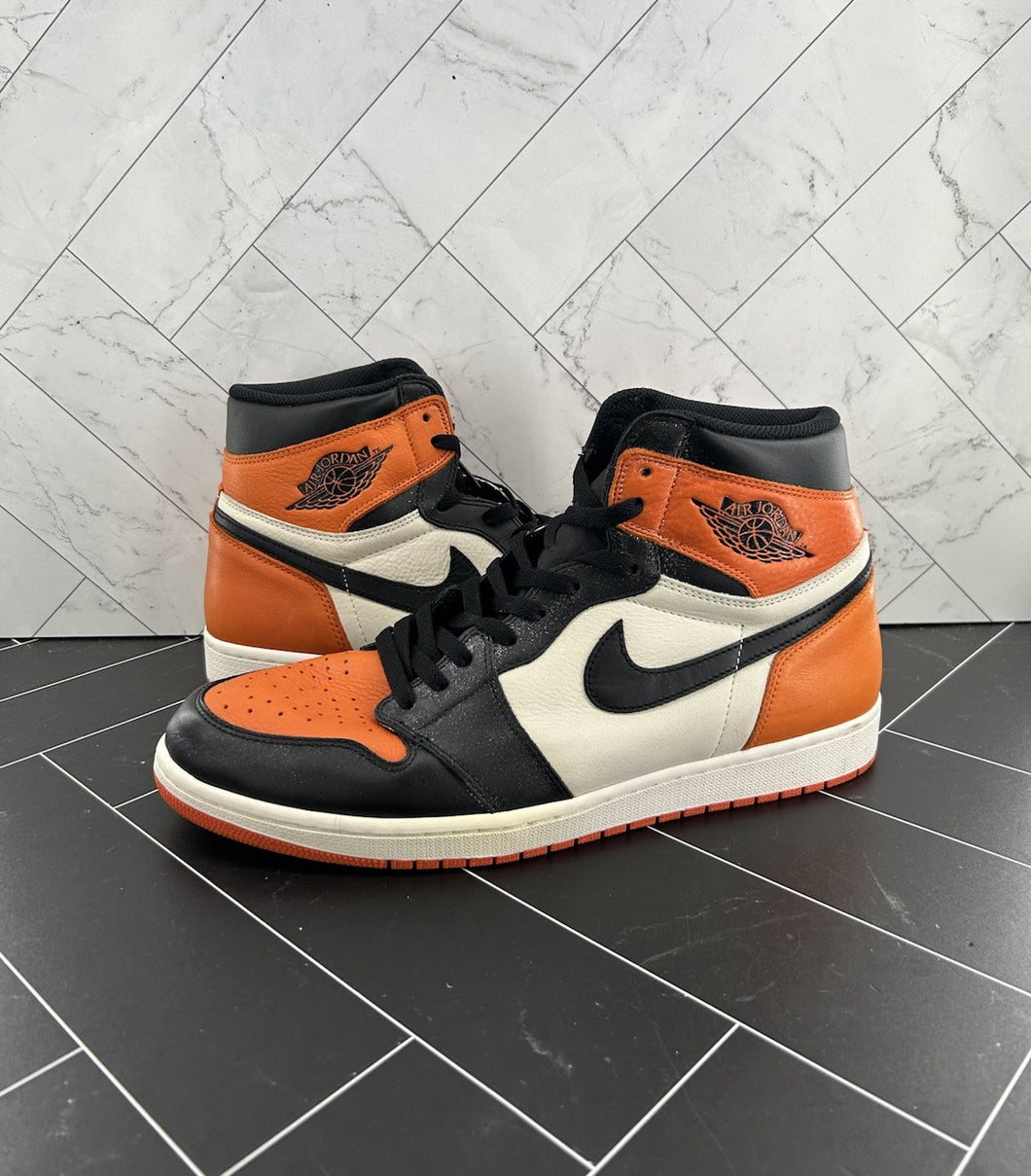 Nike Air Jordan 1 Retro OG High Shattered Backboard Size 14 555088-005 2015