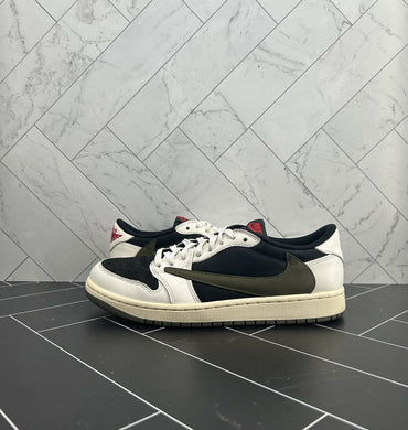 Nike Air Jordan 1 Retro Travis Scott Low Olive Size 11 WMNS 9.5 MENS DZ4137-106