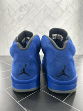 Load image into Gallery viewer, Nike Air Jordan 5 Retro Blue Suede Size 10.5 136027-401 2017