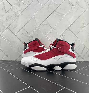 NEW Nike Air Jordan 6 Rings White Carmine Size 8.5 322922-106 2020