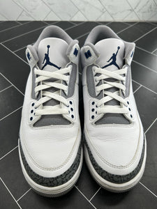 Nike Air Jordan 3 Retro Midnight Navy Size 9.5 2023 CT8532-140
