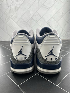 Nike Air Jordan 3 Retro Midnight Navy Size 9.5 2023 CT8532-140