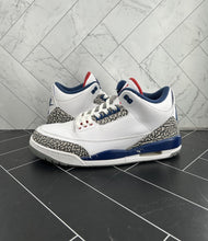 Load image into Gallery viewer, Nike Air Jordan 3 Retro OG Mid True Blue Size 11.5 854262-106 2016