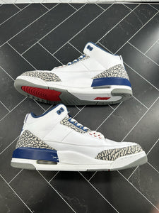 Nike Air Jordan 3 Retro OG Mid True Blue Size 11.5 854262-106 2016
