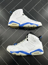 Load image into Gallery viewer, Nike Air Jordan 6 Retro Sport Blue Size 11 2014 384664-107