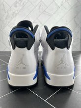 Load image into Gallery viewer, Nike Air Jordan 6 Retro Sport Blue Size 11 2014 384664-107