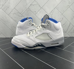 Nike Air Jordan 5 Retro White Stealth Size 11 DD0587-140 2021