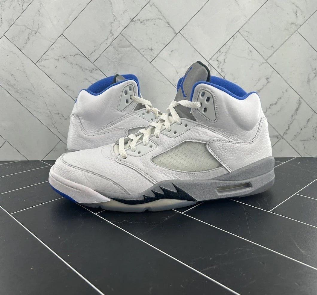 Nike Air Jordan 5 Retro White Stealth Size 11 DD0587-140 2021