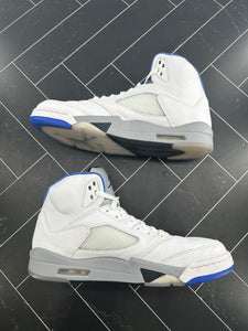 Nike Air Jordan 5 Retro White Stealth Size 11 DD0587-140 2021