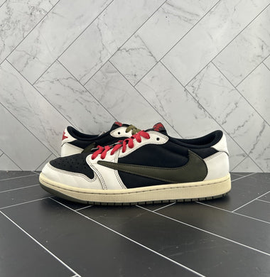 Nike Air Jordan 1 Retro OG x Travis Scott Low Olive W Size 12 WMNS 10.5 MENS