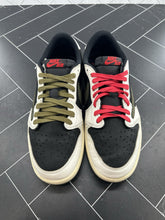 Load image into Gallery viewer, Nike Air Jordan 1 Retro OG x Travis Scott Low Olive W Size 12 WMNS 10.5 MENS