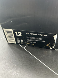 Nike Air Jordan 12 Retro x PSNY Dark Grey Size 12 130690-003 2015