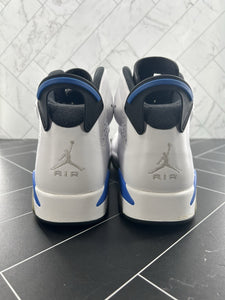 Nike Air Jordan 6 Retro 2014 Sport Blue Size 10.5 384664-107