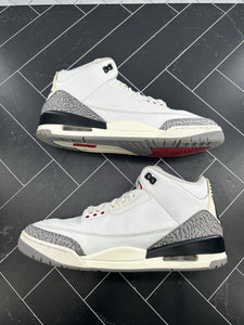 Nike Air Jordan 3 Retro Mid White Cement Reimagined Size 12.5 DN3707-100 2023