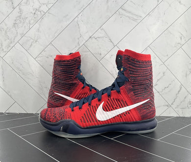 NEW Nike Kobe 10 Elite High American Size 10 718763-614 2015