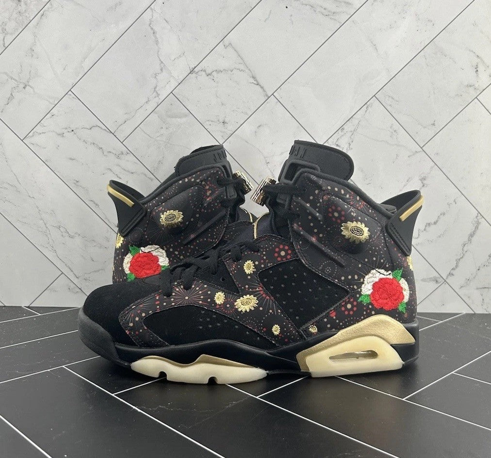 Nike Air Jordan 6 Retro Chinese New Year Size 8 AA2492-021 2018