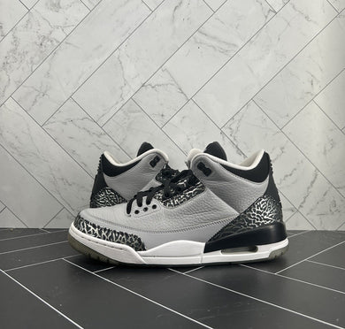Nike Air Jordan 3 Retro Wolf Grey Size 9 136064-004