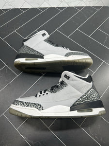Nike Air Jordan 3 Retro Wolf Grey Size 9 136064-004