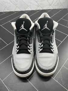 Nike Air Jordan 3 Retro Wolf Grey Size 9 136064-004