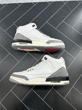 Load image into Gallery viewer, Nike Air Jordan 3 Retro Mid White Cement Reimagined Size 7Y DM0967-100