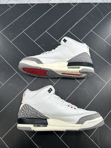 Nike Air Jordan 3 Retro Mid White Cement Reimagined Size 7Y DM0967-100