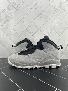 Nike Air Jordan 10 Retro Cement Light Smoke Grey Size 10 310805-062 2018