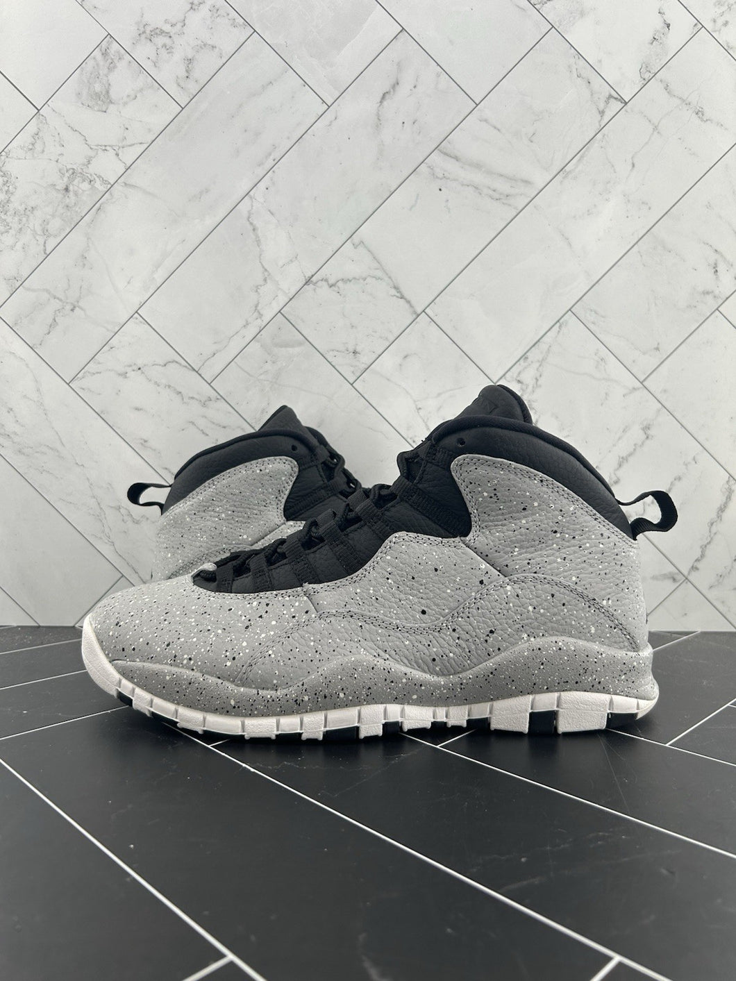 Nike Air Jordan 10 Retro Cement Light Smoke Grey Size 10 310805-062 2018