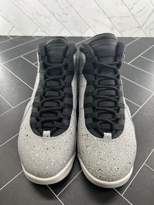Nike Air Jordan 10 Retro Cement Light Smoke Grey Size 10 310805-062 2018