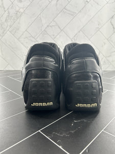 Nike Air Jordan 18 OG Low Black Chrome Size 13 306151-001 2003