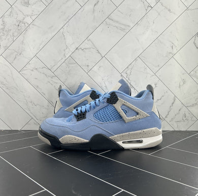Nike Air Jordan 4 Retro Mid University Blue Size 9.5 CT8527-400
