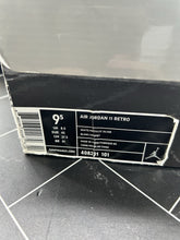 Load image into Gallery viewer, Nike Air Jordan 11 Retro Silver Anniversary Size 9.5 408201-101 2010