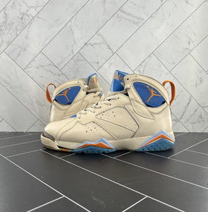 Nike Air Jordan 7 Retro Pacific Blue Size 9 304775-281 2006