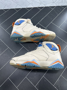 Nike Air Jordan 7 Retro Pacific Blue Size 9 304775-281 2006