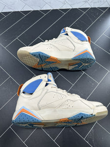 Nike Air Jordan 7 Retro Pacific Blue Size 9 304775-281 2006