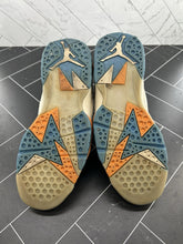 Load image into Gallery viewer, Nike Air Jordan 7 Retro Pacific Blue Size 9 304775-281 2006