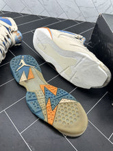 Load image into Gallery viewer, Nike Air Jordan 7 Retro Pacific Blue Size 9 304775-281 2006