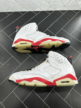 Load image into Gallery viewer, Nike Air Jordan 6 Retro Infrared Pack White Size 13 384664-103 2010