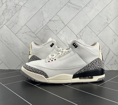 Nike Air Jordan 3 Retro Mid White Cement Reimagined Size 12.5 DN3707-100