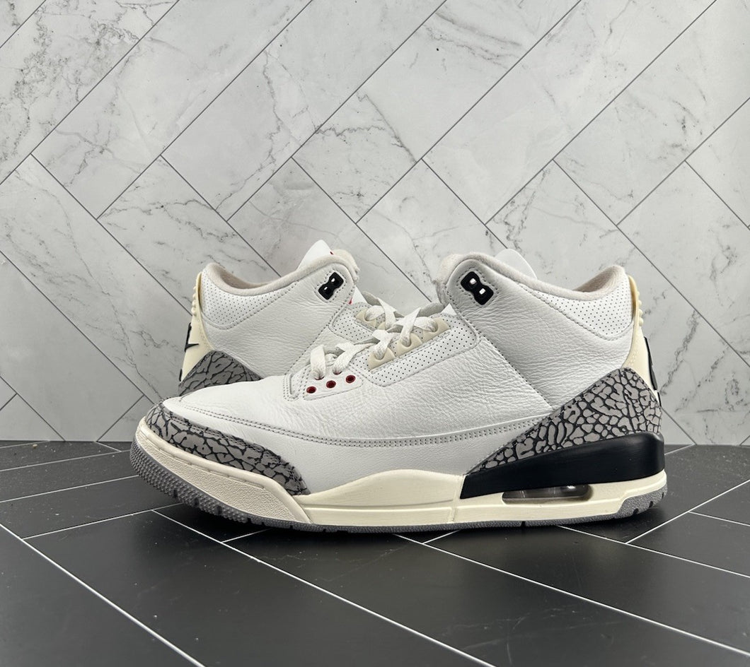 Nike Air Jordan 3 Retro Mid White Cement Reimagined Size 12.5 DN3707-100