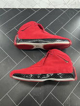 Load image into Gallery viewer, Nike Air Jordan 18 Retro Toro Size 10 AA2494-601 2018 Red Suede