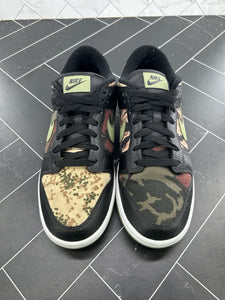 Nike Dunk SE Low Black Multi-Camo Size 9 DH0957-001