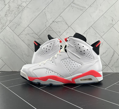 Nike Air Jordan 6 Retro 2014 White Infrared Size 11 384664-123