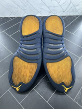 Load image into Gallery viewer, Nike Air Jordan 12 Retro Michigan Size 11 BQ3180-407 2018