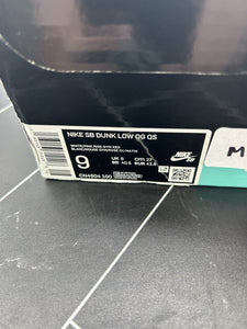 Nike Parra x Dunk OG SB QS Low White Size 9 CN4504-100