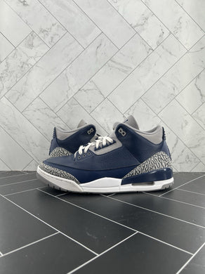 Nike Air Jordan 3 Retro Blue Georgetown Size 12 CT8532-401